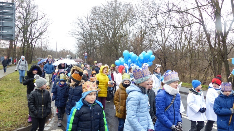 Orszak Trzech Króli 2020 - Wrocław (Stabłowice, Złotniki i Leśnica)