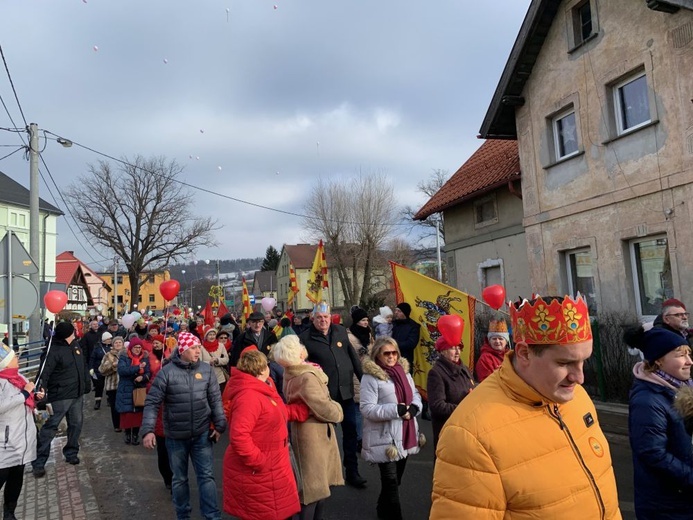 Orszak Trzech Króli 2020 w Nowej Rudzie-Słupcu