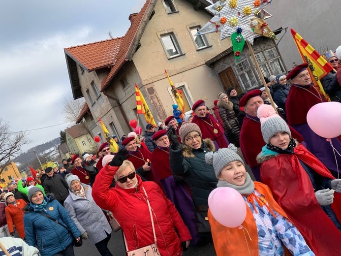 Orszak Trzech Króli 2020 w Nowej Rudzie-Słupcu
