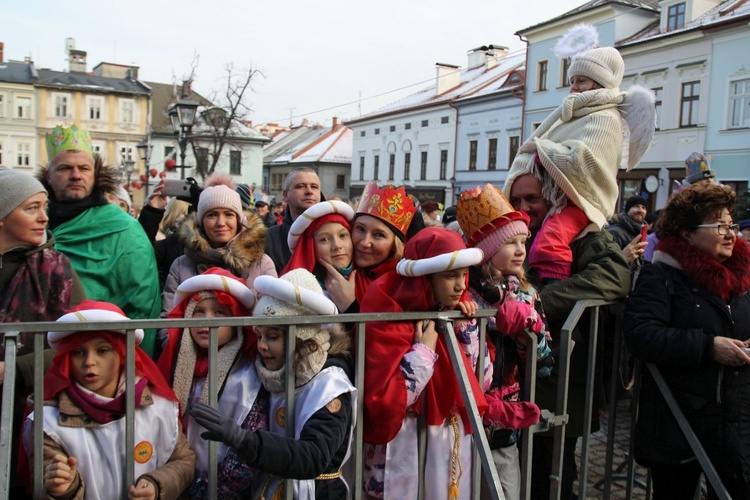 Orszak Trzech Króli w Bielsku-Białej 2020, cz. 2 - na Rynku