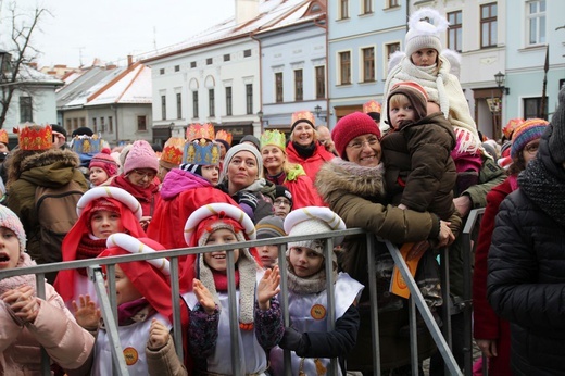 Orszak Trzech Króli w Bielsku-Białej 2020, cz. 2 - na Rynku