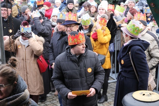Orszak Trzech Króli w Bielsku-Białej 2020, cz. 2 - na Rynku