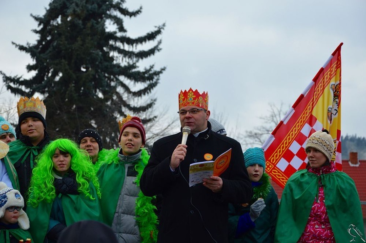 Orszak Trzech Króli 2020 w Nowej Rudzie-Słupcu