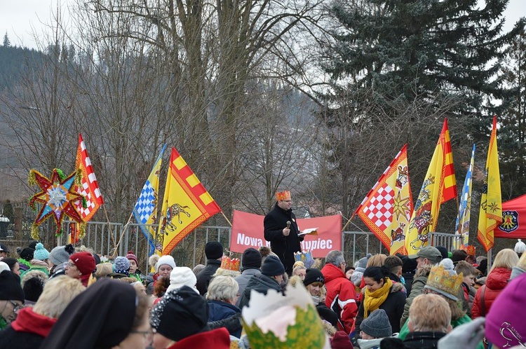 Orszak Trzech Króli 2020 w Nowej Rudzie-Słupcu