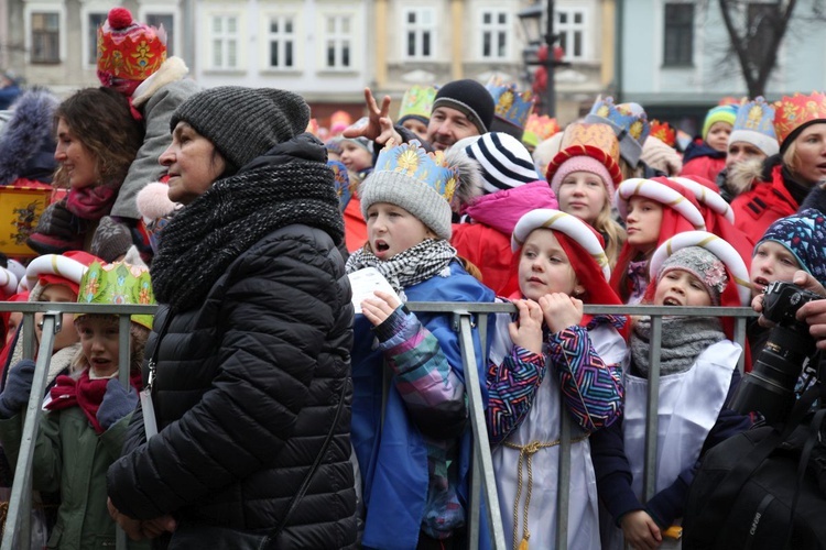 Orszak Trzech Króli w Bielsku-Białej 2020, cz. 2 - na Rynku