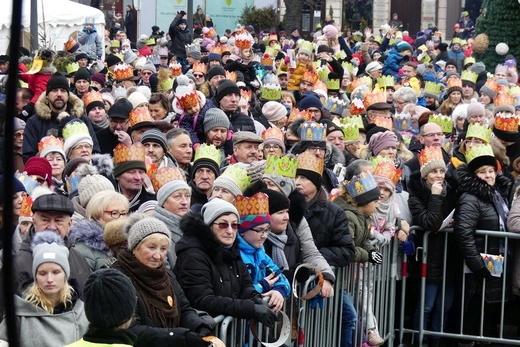 Orszak Trzech Króli w Bielsku-Białej 2020, cz. 2 - na Rynku