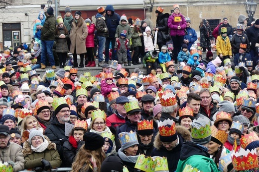 Orszak Trzech Króli w Bielsku-Białej 2020, cz. 2 - na Rynku
