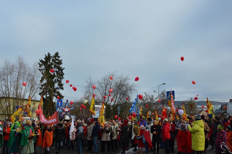 Orszak Trzech Króli 2020 w Nowej Rudzie-Słupcu