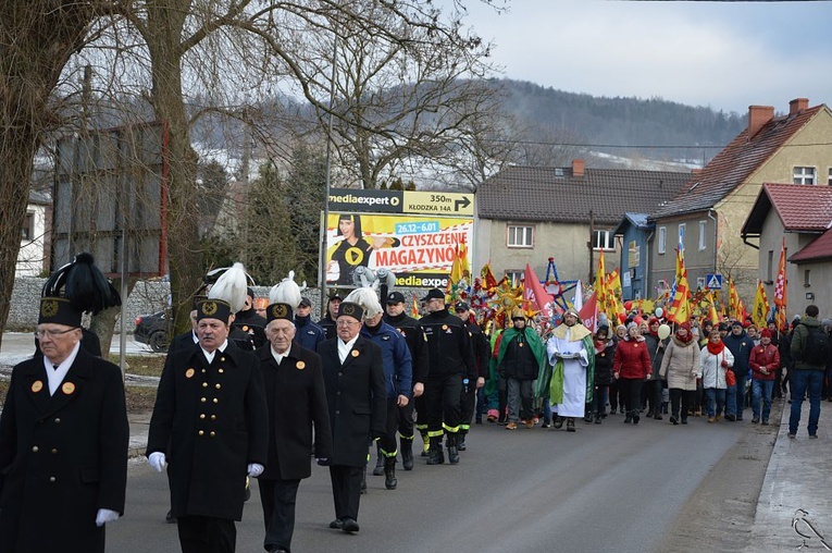 Orszak Trzech Króli 2020 w Nowej Rudzie-Słupcu