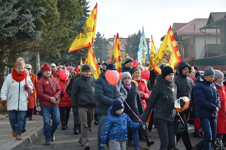 Orszak Trzech Króli 2020 w Nowej Rudzie-Słupcu