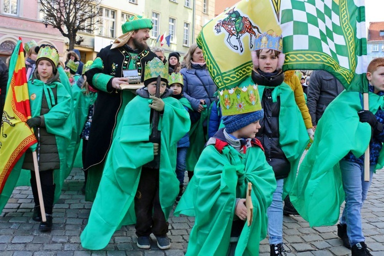 Orszak Trzech Króli 2020 w Dzierżoniowie