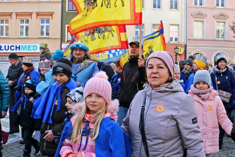 Orszak Trzech Króli 2020 w Dzierżoniowie