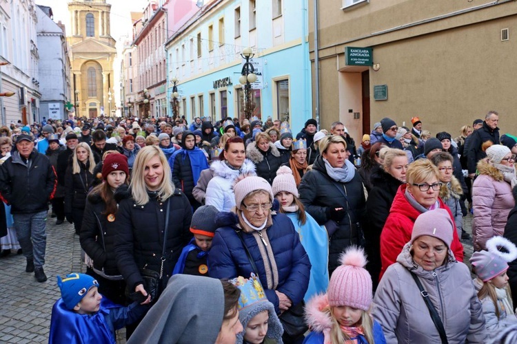 Orszak Trzech Króli 2020 w Dzierżoniowie