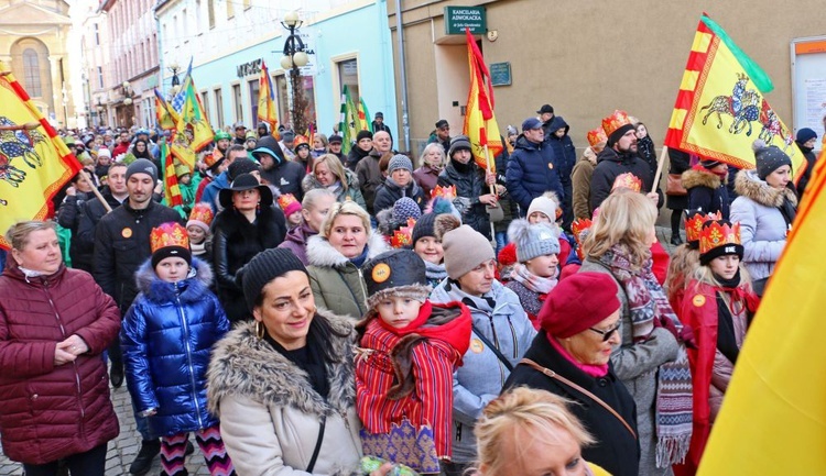 Orszak Trzech Króli 2020 w Dzierżoniowie