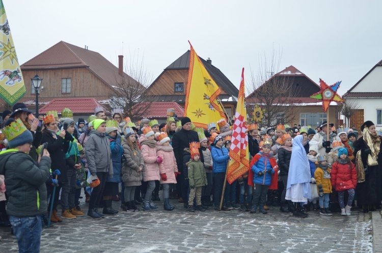 Orszak w Ciężkowicach 