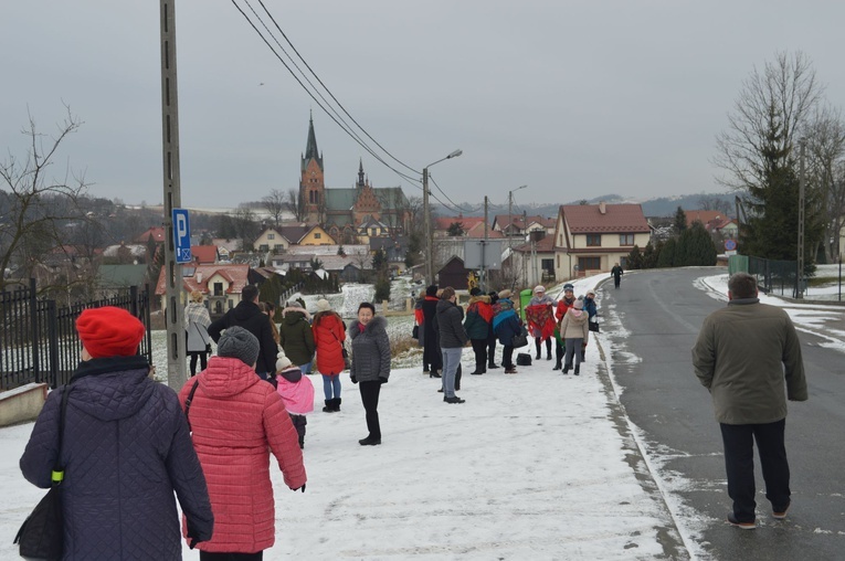 Orszak w Ciężkowicach 