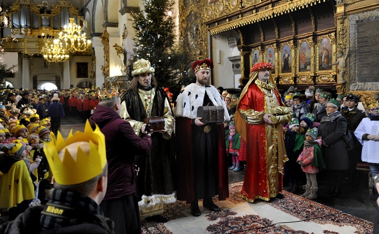 Pułtusk. Orszak Trzech Króli