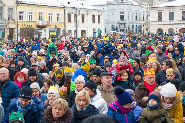 Orszak w Nowym Sączu