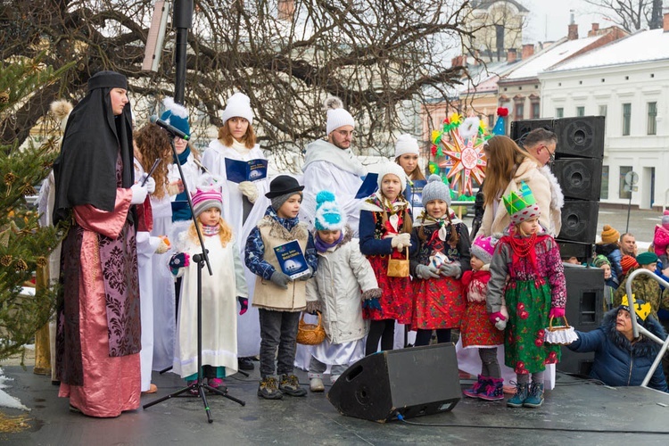 Orszak w Nowym Sączu