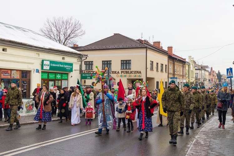 Orszak w Nowym Sączu