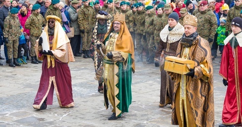 Orszak w Nowym Sączu