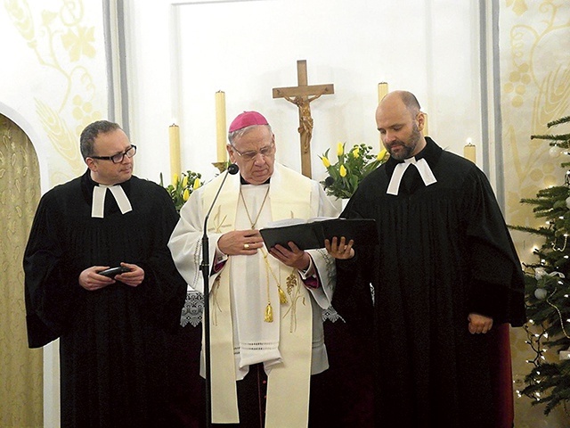 Ubiegłoroczne nabożeństwo ekumeniczne w ewangelickim kościele Zbawiciela w Gliwicach.