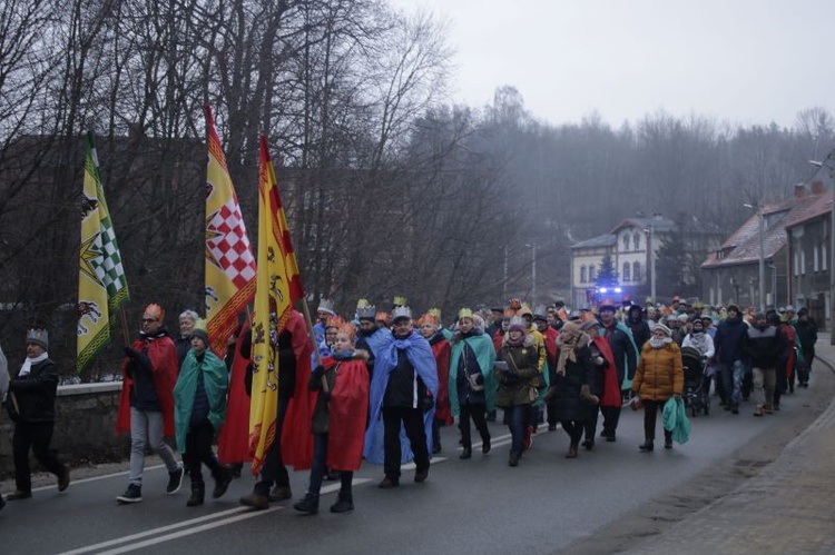 Orszak Trzech Króli 2020 w Głuszycy