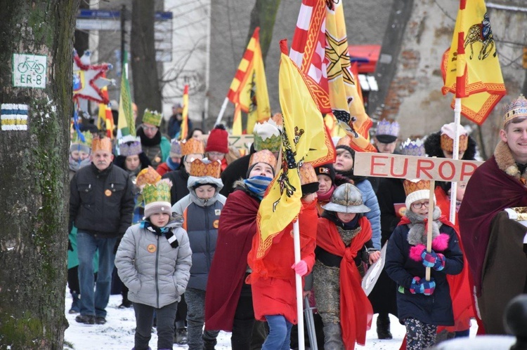 Orszak Trzech Króli 2020 w Bardzie