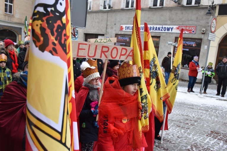 Orszak Trzech Króli 2020 w Bardzie