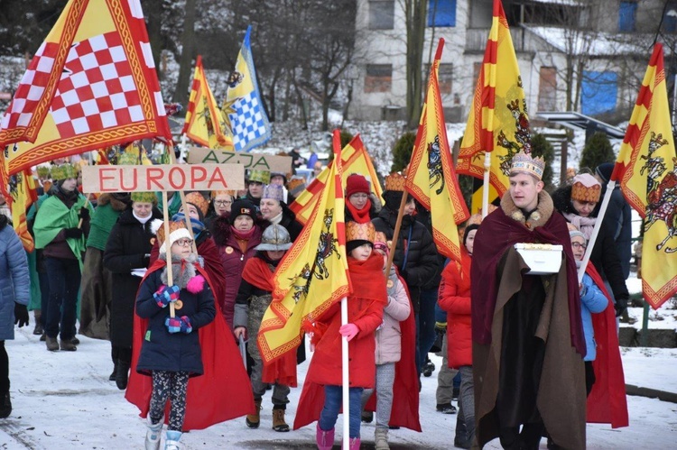 Orszak Trzech Króli 2020 w Bardzie