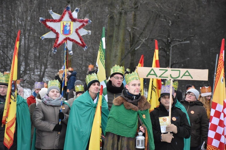 Orszak Trzech Króli 2020 w Bardzie