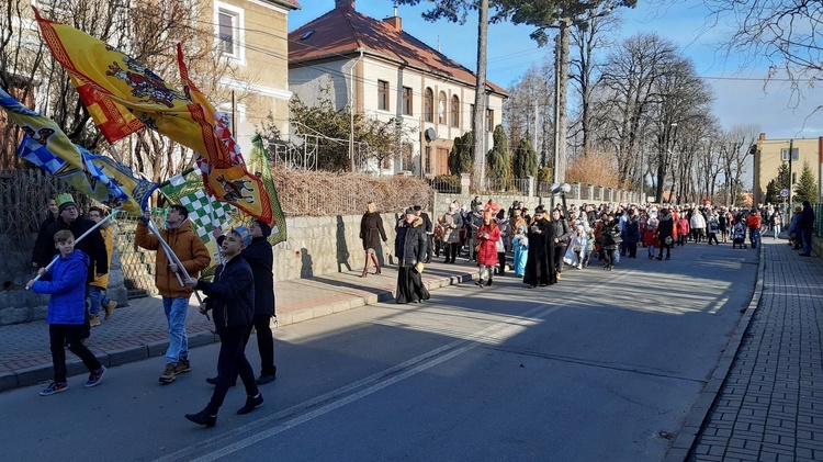 Orszak Trzech Króli 2020 w Piławie Górnej