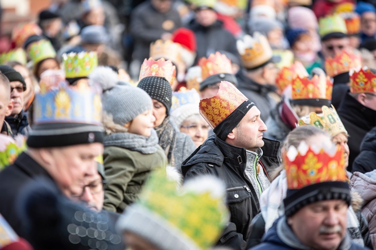 Orszak Trzech Króli 2020 w Bielawie