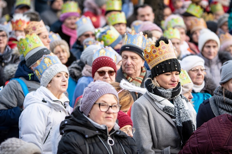 Orszak Trzech Króli 2020 w Bielawie