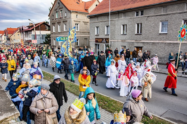 Orszak Trzech Króli 2020 w Bielawie