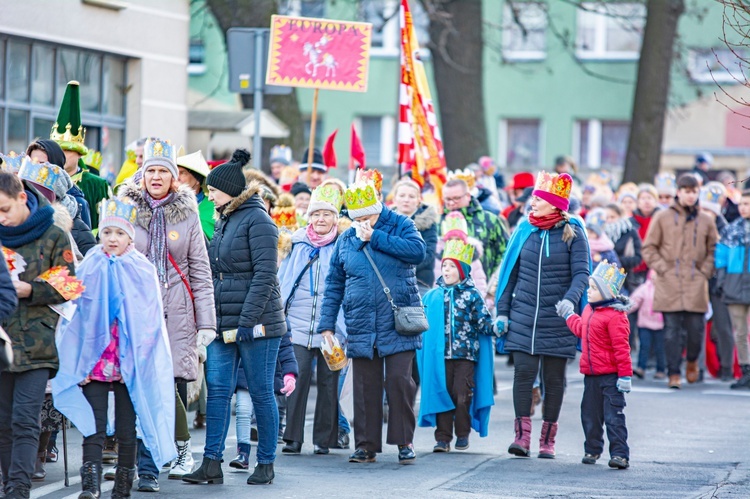 Orszak Trzech Króli 2020 w Bielawie