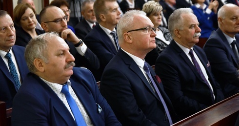 Spotkanie biskupa z samorządowcami