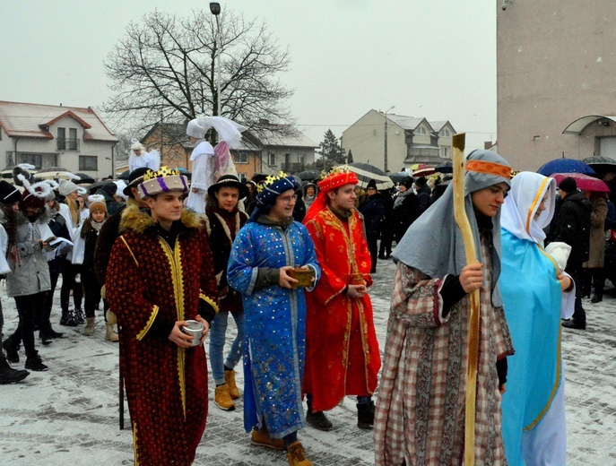 Żuromin. Orszak Trzech Króli