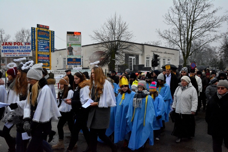 Żuromin. Orszak Trzech Króli