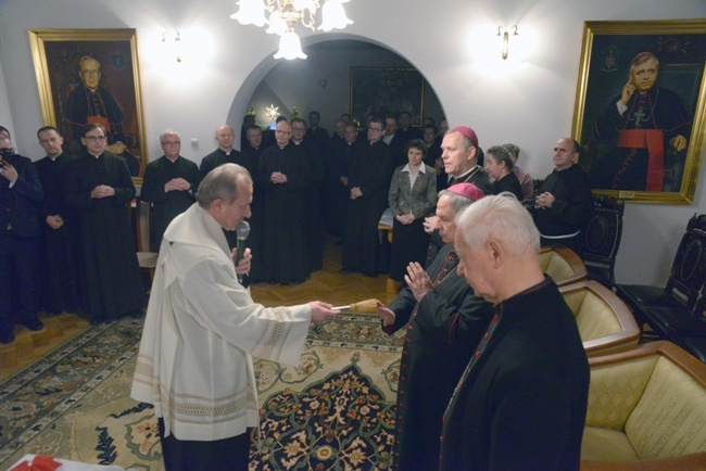 Kolędowanie u bp. Henryka Tomasika