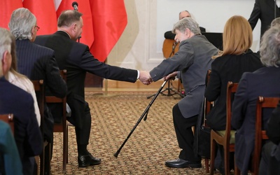 Prezydent Andrzej Duda spotkał się ze środowiskami żydowskimi