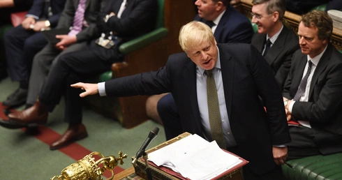 Boris Johnson: Są dowody, że ukraiński samolot został trafiony pociskiem