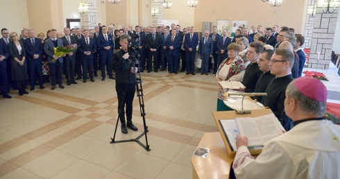 Na zaproszenie ordynariusza odpowiedzieli samorządowcy z diecezji radomskiej, która leży na terenie 4 województw.