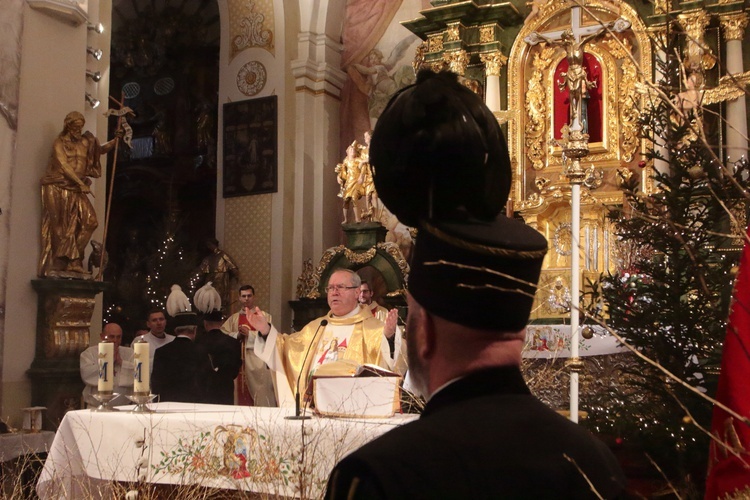 Górnicy u Jutrzenki Nadziei w Grodowcu