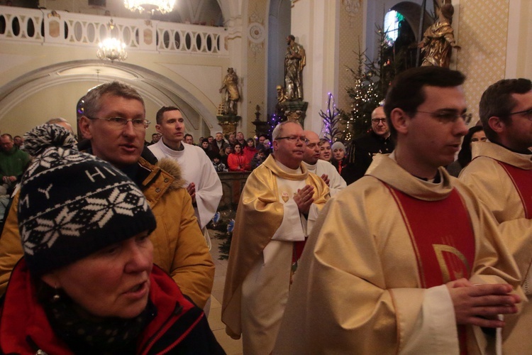 Górnicy u Jutrzenki Nadziei w Grodowcu