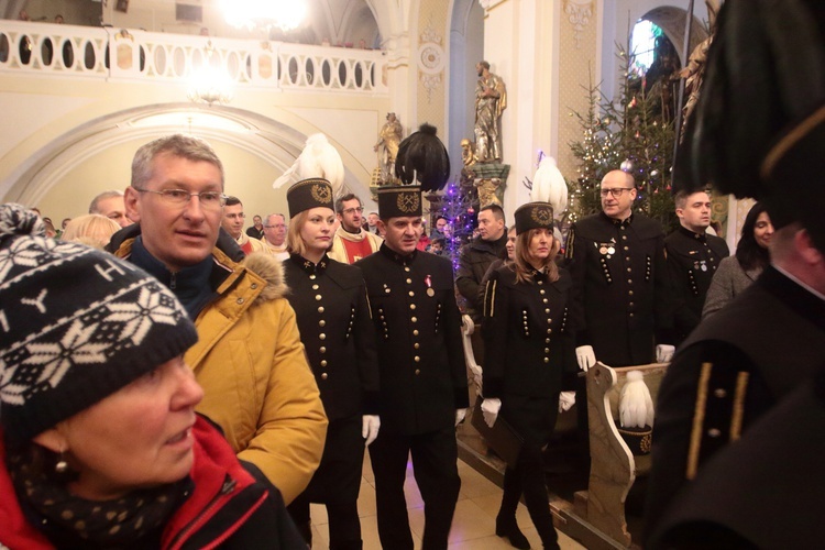 Górnicy u Jutrzenki Nadziei w Grodowcu