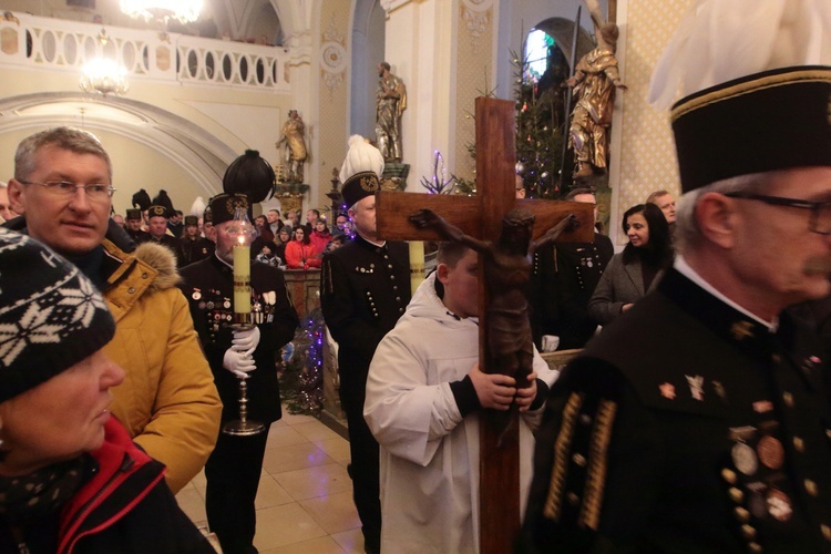 Górnicy u Jutrzenki Nadziei w Grodowcu