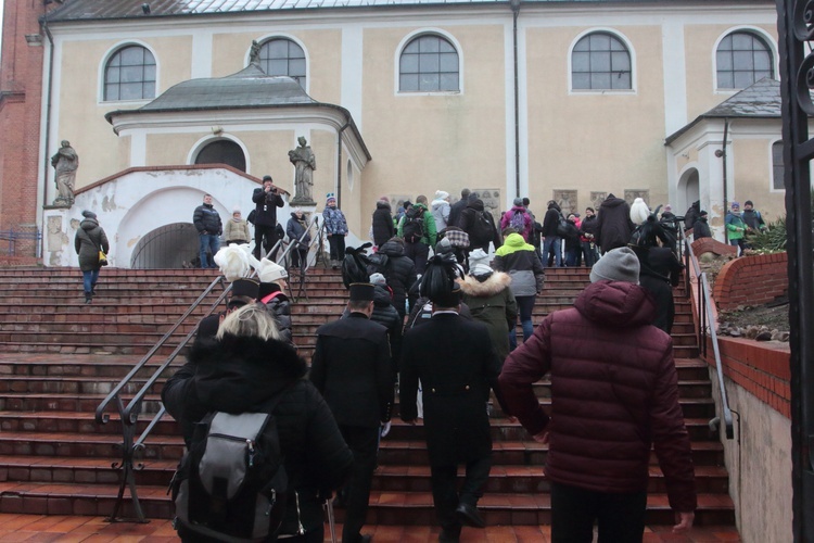 Górnicy u Jutrzenki Nadziei w Grodowcu