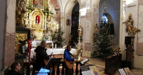 Górnicy u Jutrzenki Nadziei w Grodowcu