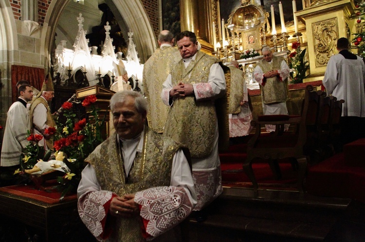 Instalacja nowego kanonika kapituły wawelskiej - ks. Zbigniewa Bielasa